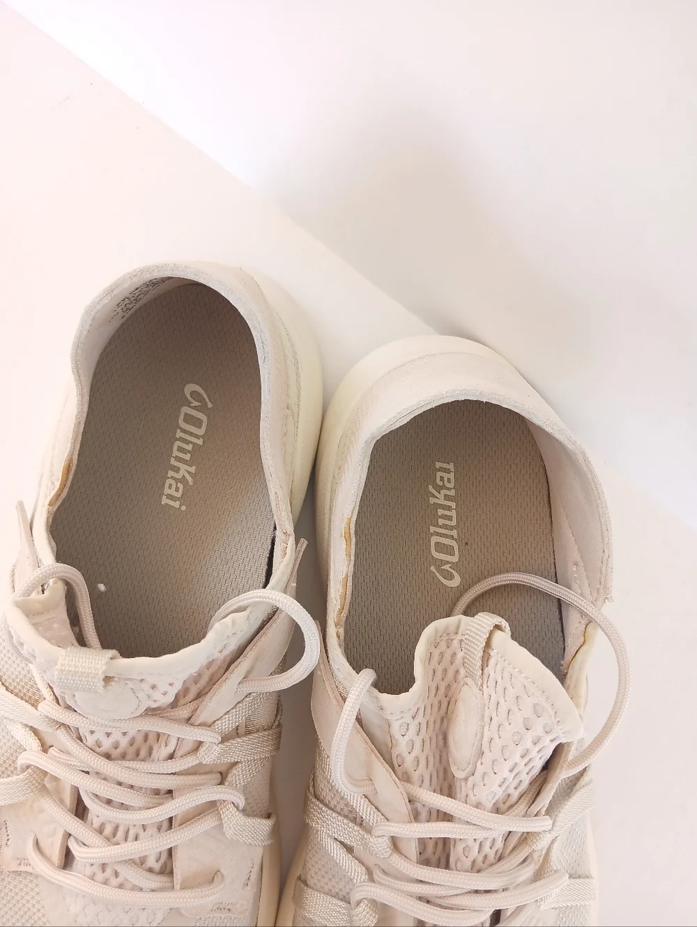 Olukai Holo Convertible Mesh Sneakers Beige 11.5